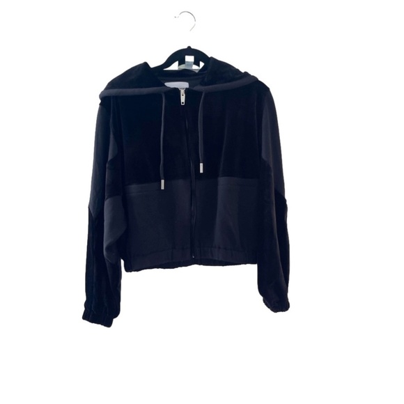 KOOPLES X SPORT BLACK JACKET SIZE 2 - Picture 1 of 10